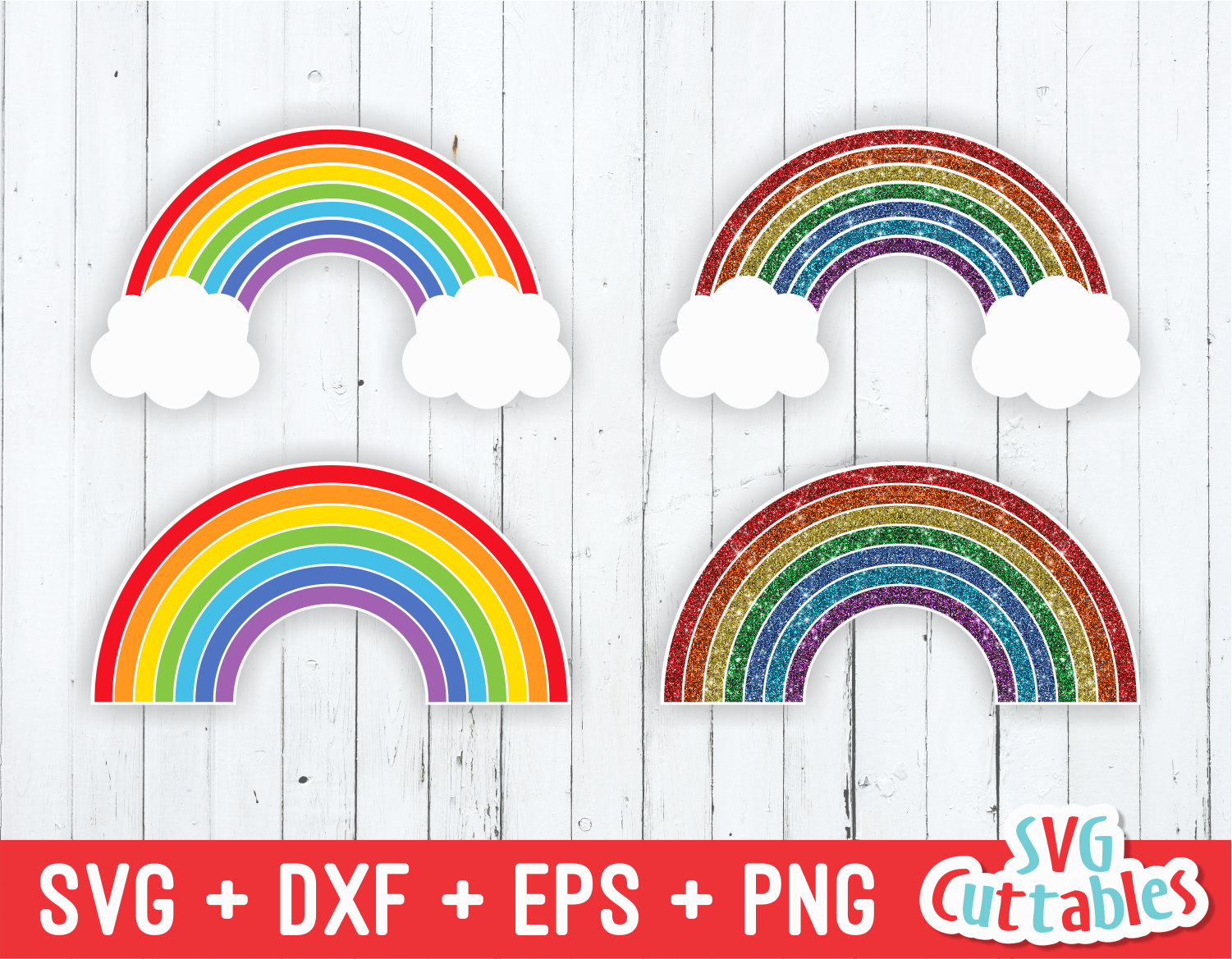 Download Rainbow Svg Rainbow Png Svgcuttablefiles