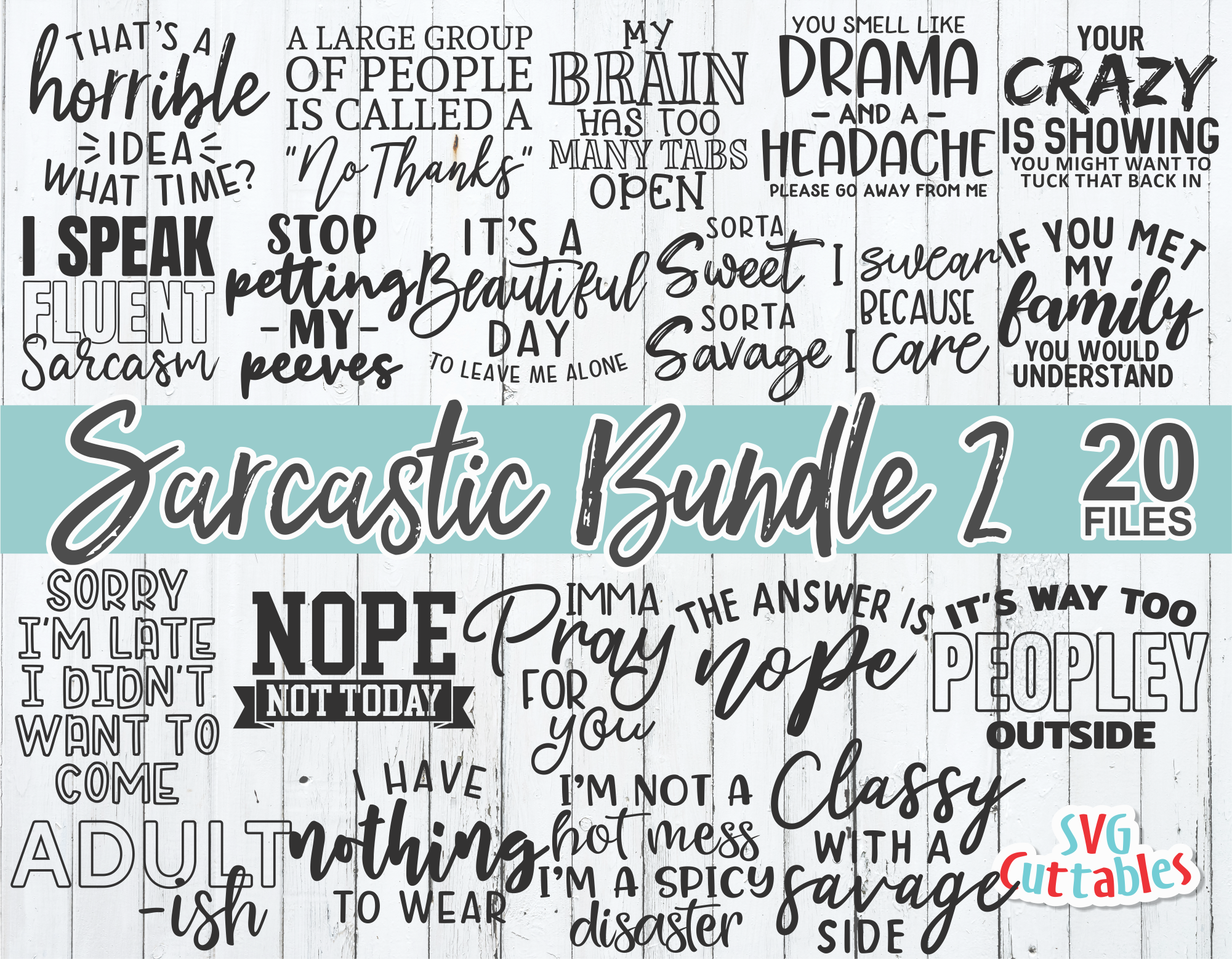 Download Sarcastic Bundle 2 Svg Cut File Svgcuttablefiles