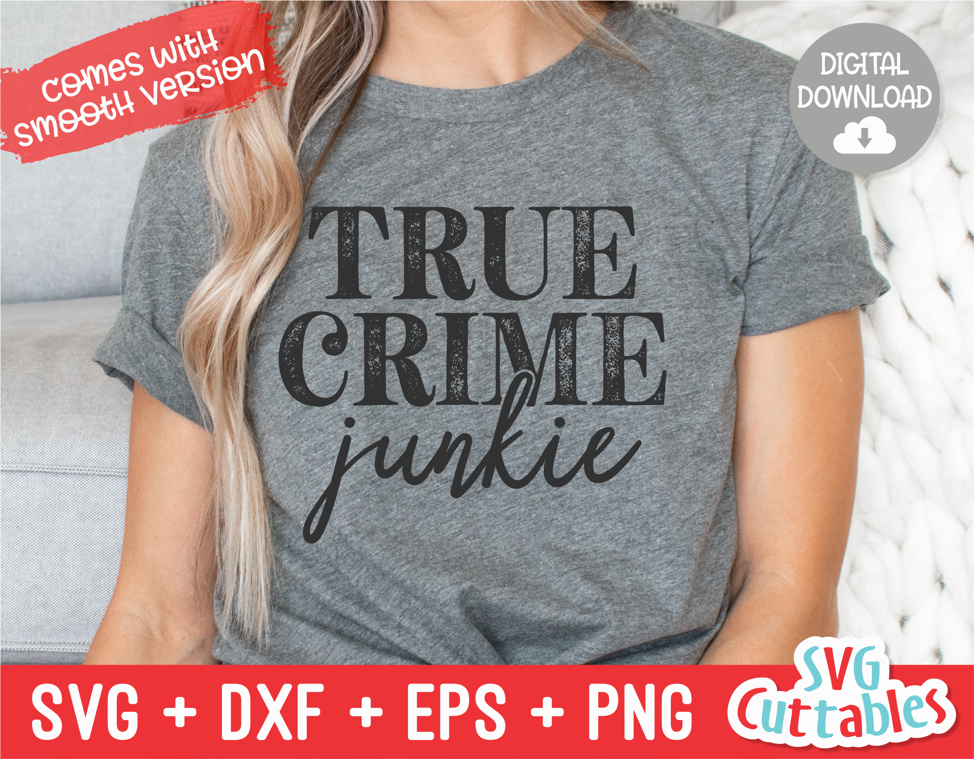 Download True Crime Junkie True Crime Svg Cut File Svgcuttablefiles