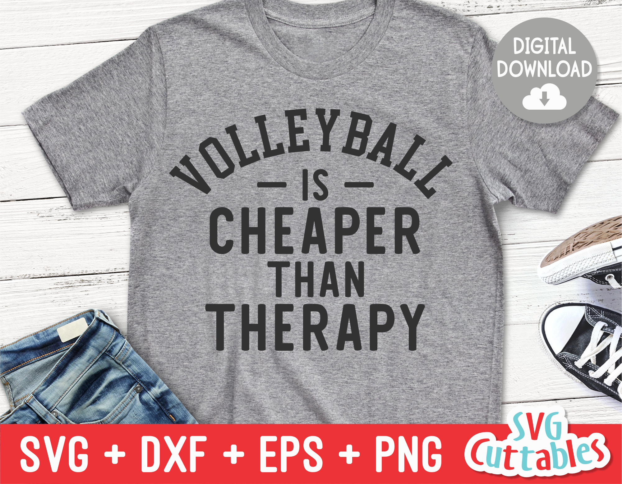 Download Volleyball Is Cheaper Than Therapy Volleyball Svg Cut File Svgcuttablefiles