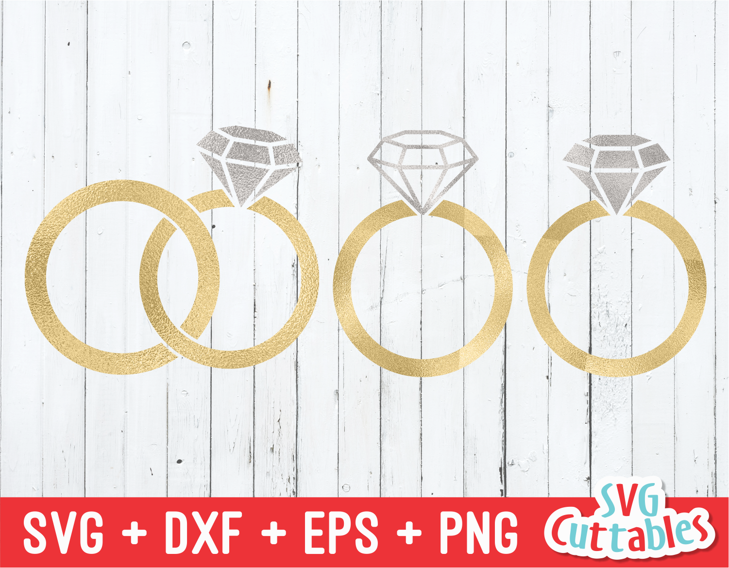 Download Wedding Rings Svg Cut File Svgcuttablefiles
