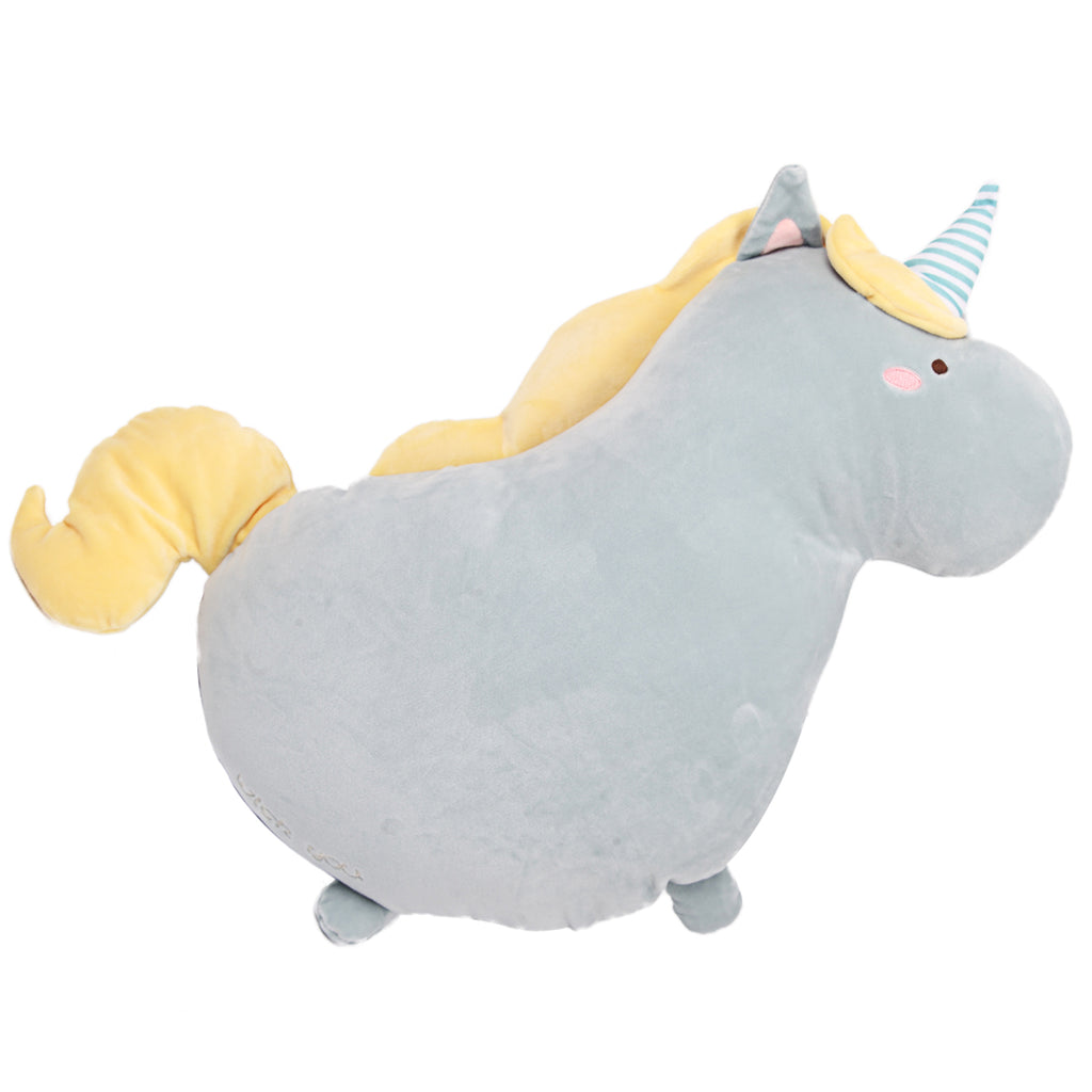 unicorn plush pillow