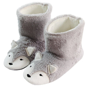 fox slipper boots