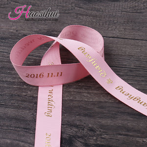 personalized ribbon for baby shower