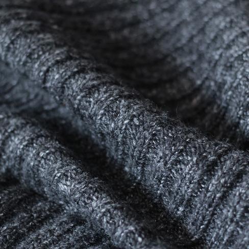 2021 winter gray knit sweater woolen cardigans plus size cape warm coa ...