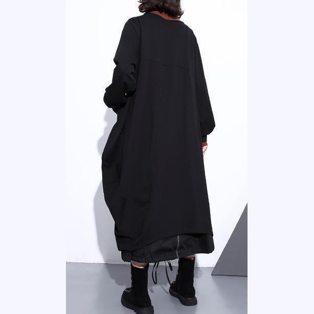 plus size asymmetrical coat