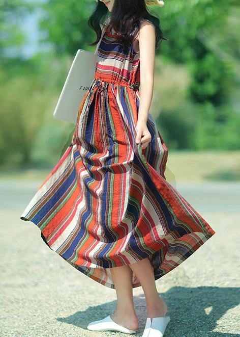 multicolor summer dress