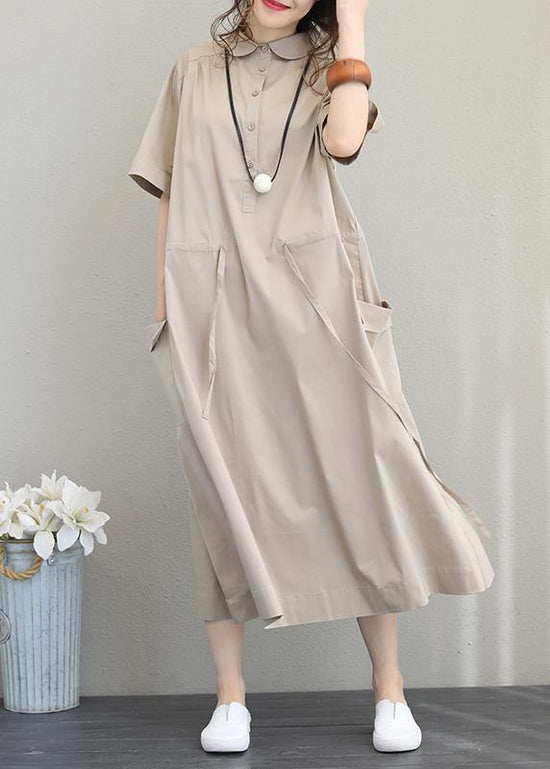 khaki maxi