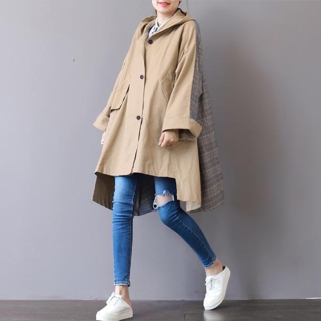 plus size winter trench coats