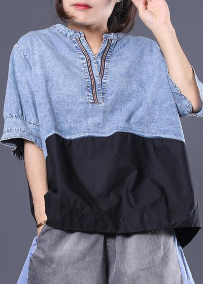 half sleeved linen tops & cotton blouses – Page 7 – SooLinen