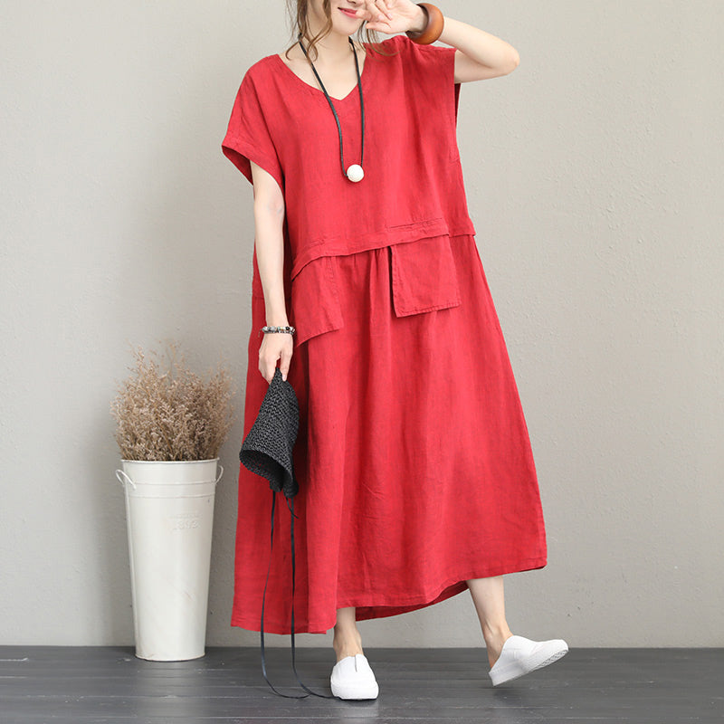 long linen dresses