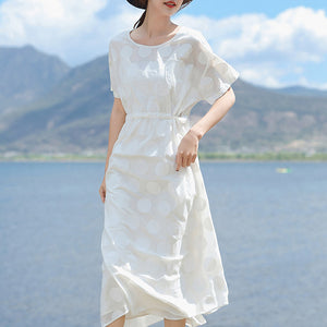 linen gown dress