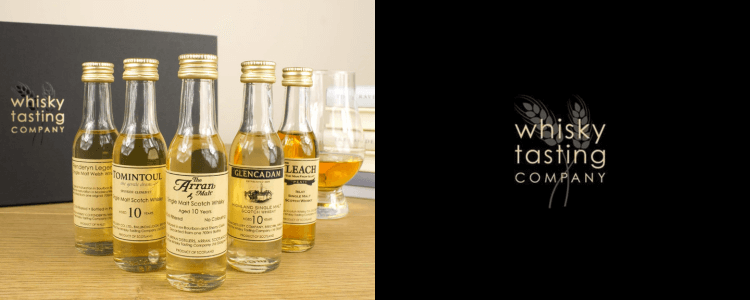Single malt whisky tasting set 