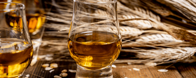 Gluten free whisky made from barley