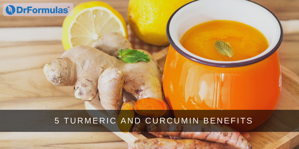 5 Turmeric and Curcumin Benefits