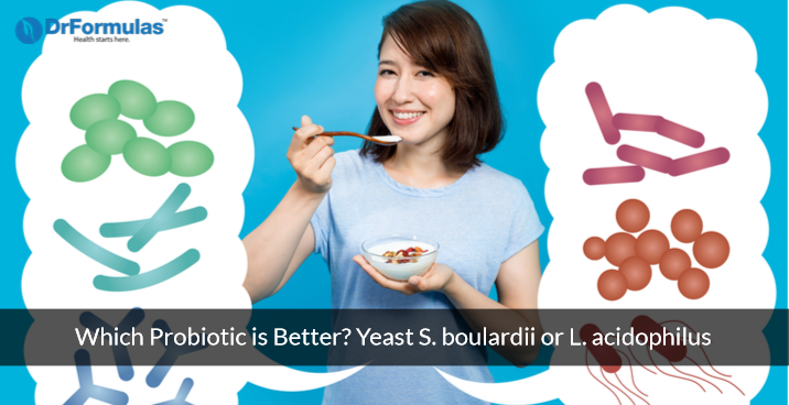 Which Probiotic is Better? Yeast Saccharomyces boulardii or Lactobacillus acidophilus