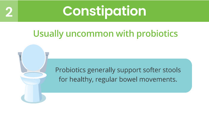 can probiotics cause constipation
