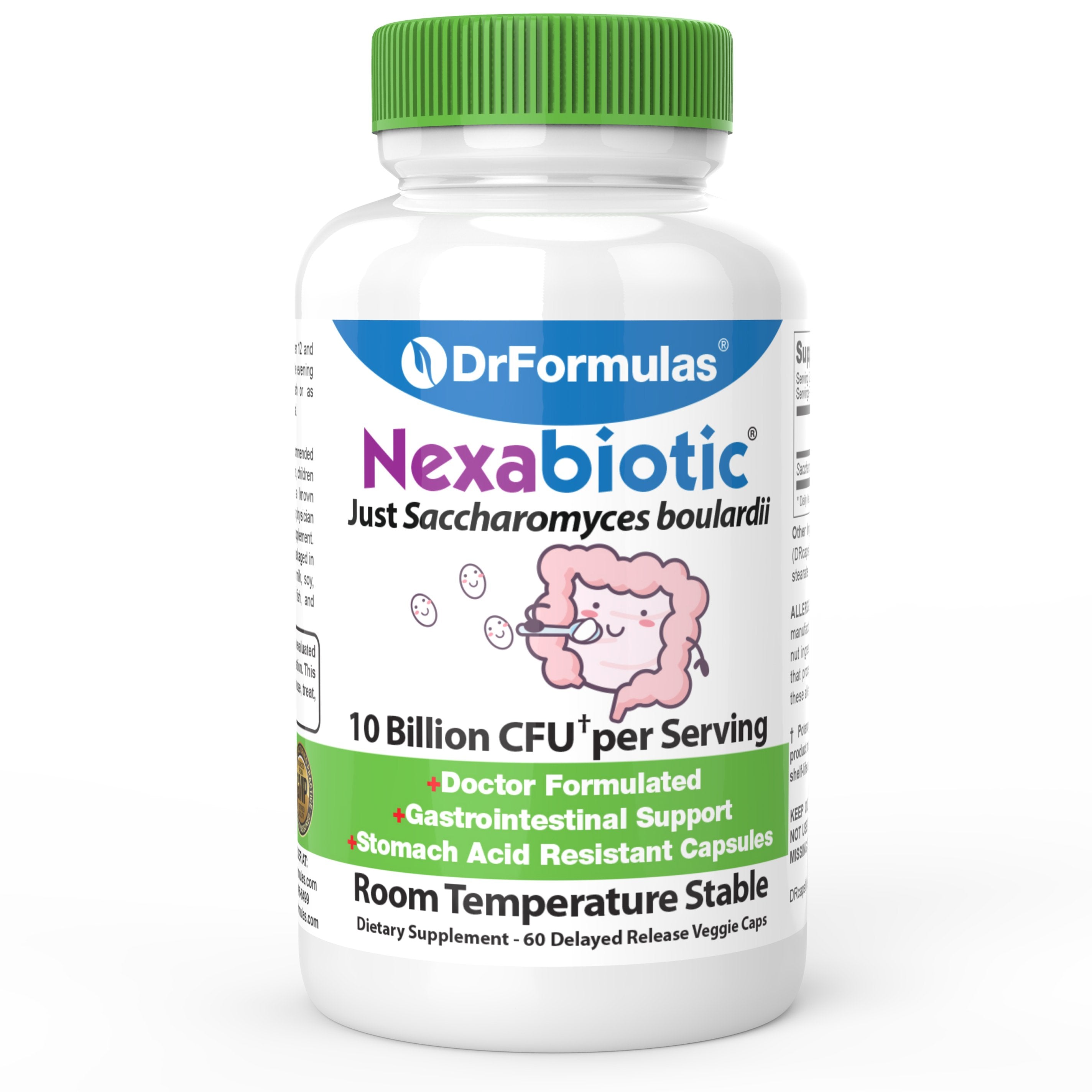 Saccharomyces Boulardii, 10 Billion CFU, 180 Veggie Capsules