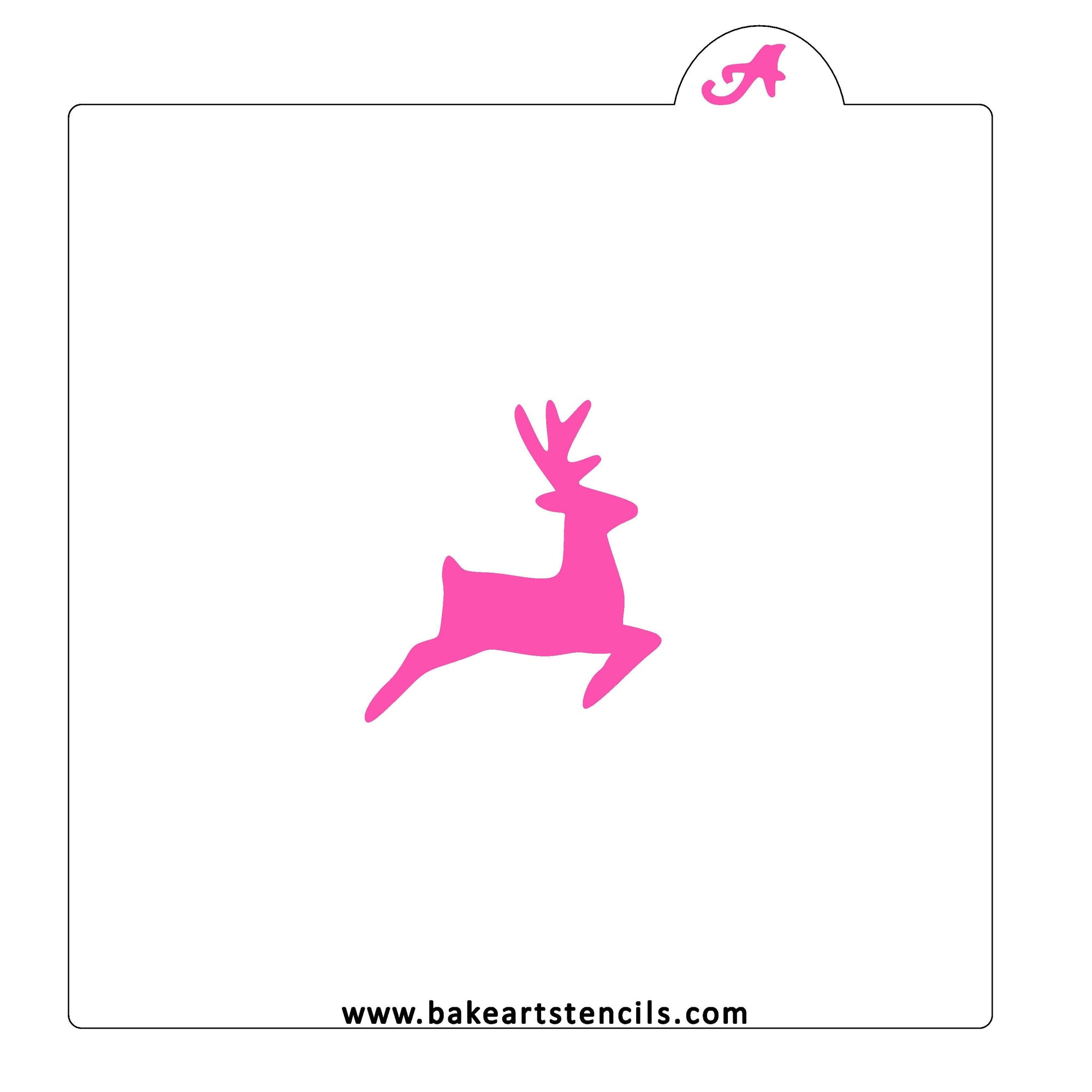 Buy Christmas Reindeer & Snowflake Stencils From $5.89 - Bakell