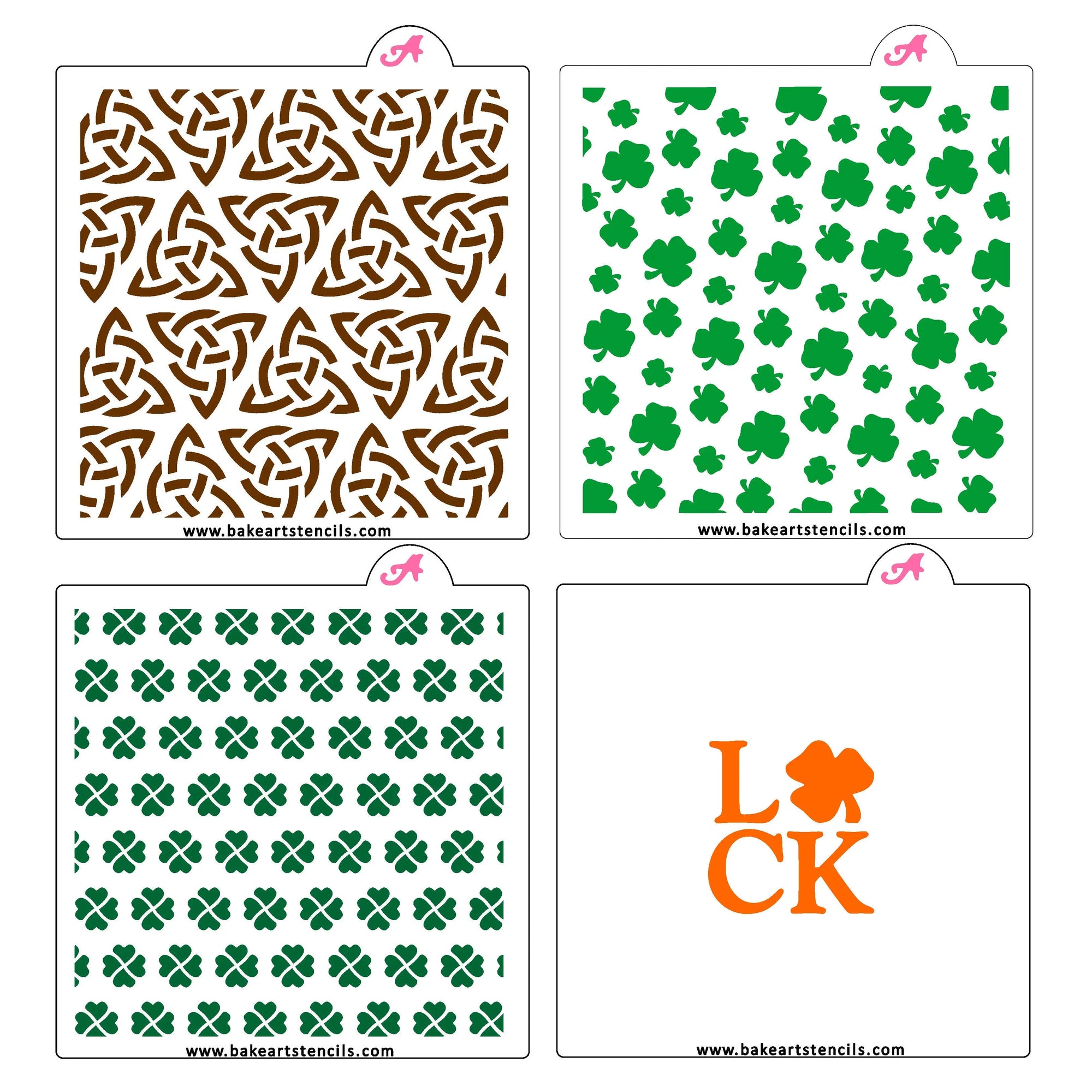 Celtic Stencil Set -CSSS