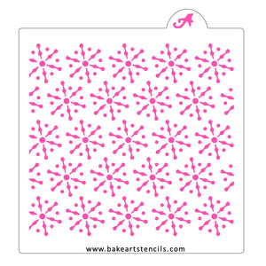 Snowflake Cookie Stencil Set