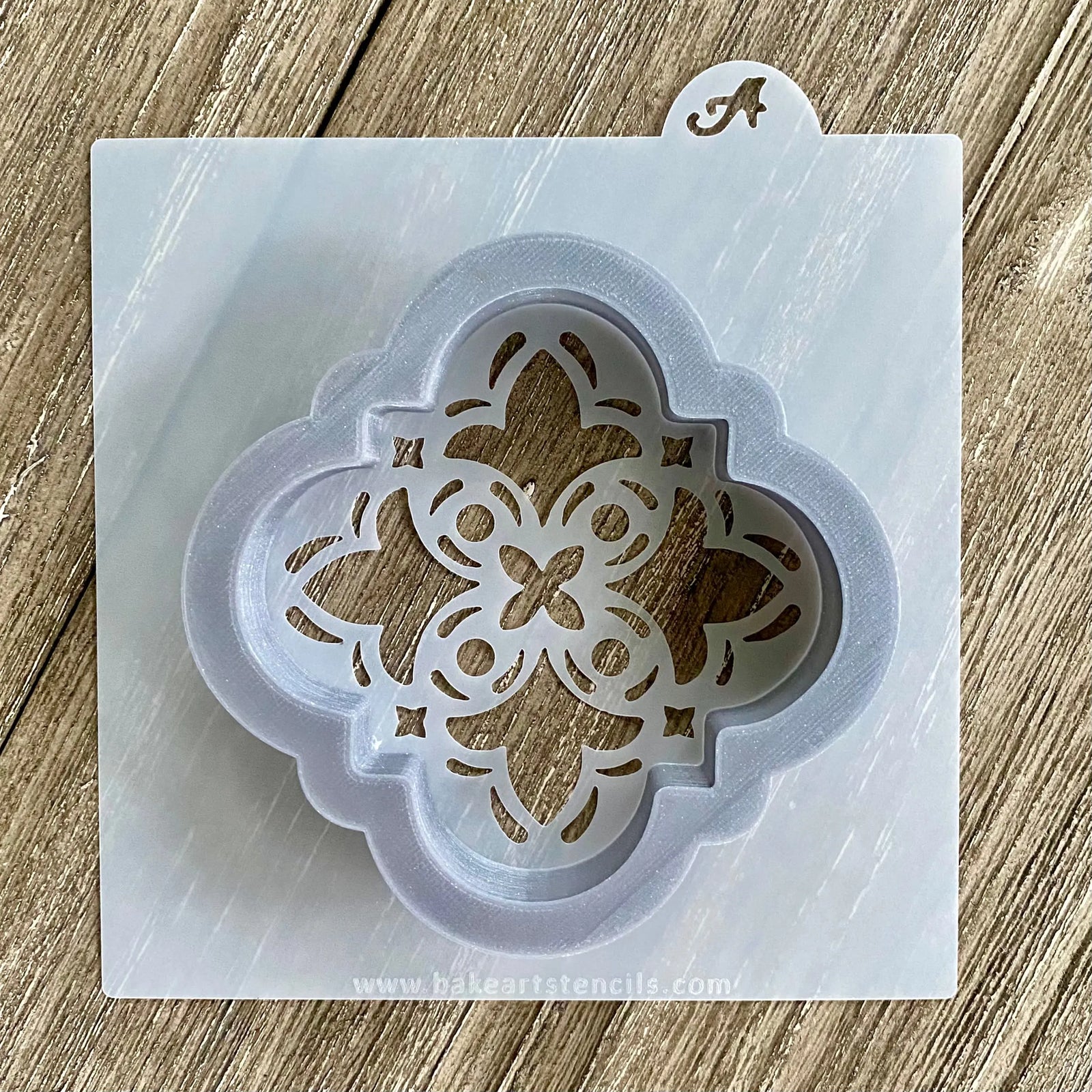 Moroccan Pattern Cookie Stencil - bakeartstencils