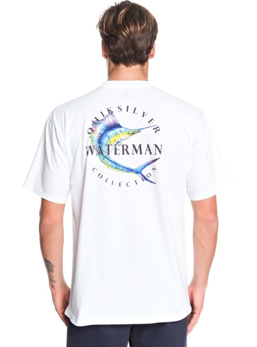 Quiksilver Men's Waterman Reel Stoke Tee T-shirt - Wabasso Beach & Surf ...