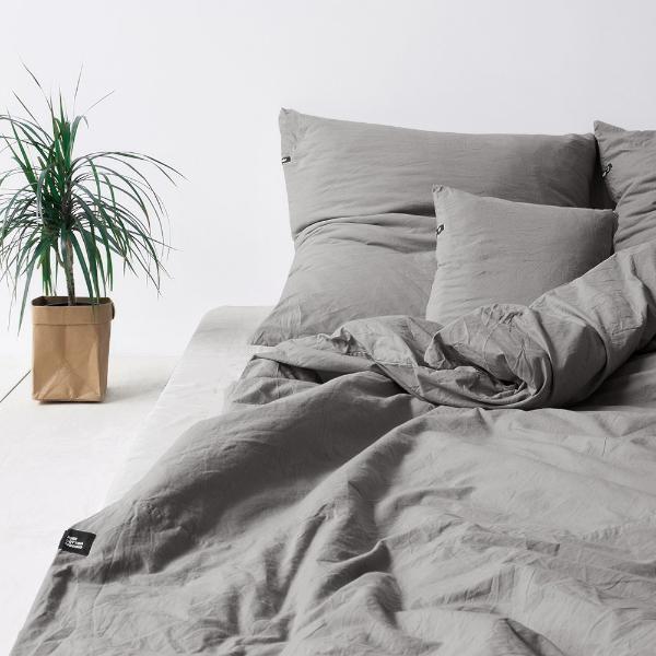 Dark Grey Pure Cotton Duvet Cover Oostor Com