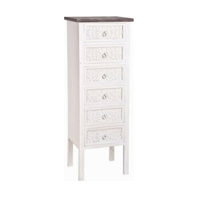 Shabby Chic Tall Boy Six Draws Oostor Com