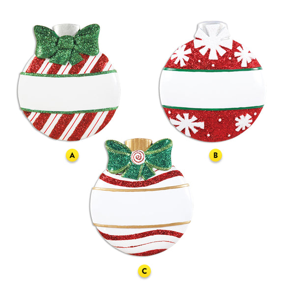 christmas bulb ornaments