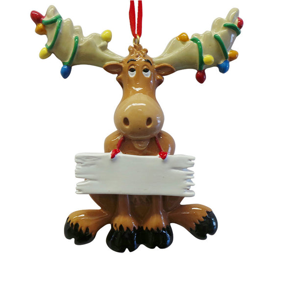 Christmas Moose with Lights Ornament | Callisters Christmas