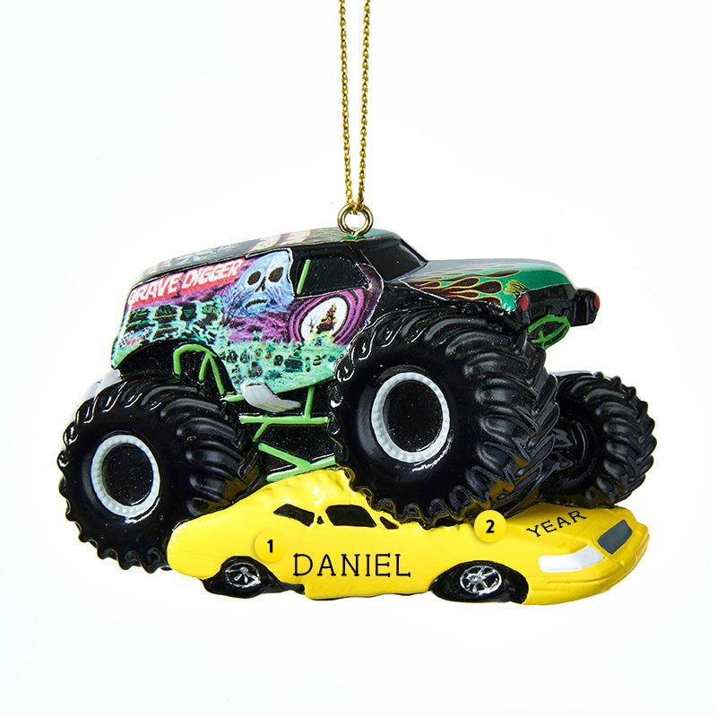 Personalized Grave Digger Ornament - Callisters Christmas product image