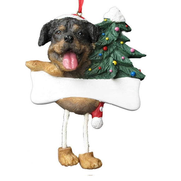 Rottweiler Dog Ornament | Dog Ornaments | Callisters Christmas