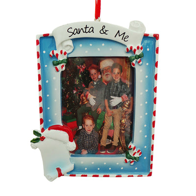 Santa and Me Frame Ornament | Callisters Christmas