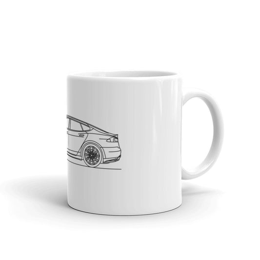 Tesla Model 3 Illustration | Coffee Mug