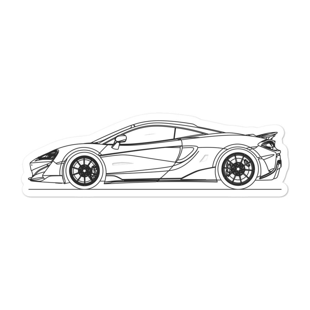 McLaren 600LT Sticker - Artlines Design
