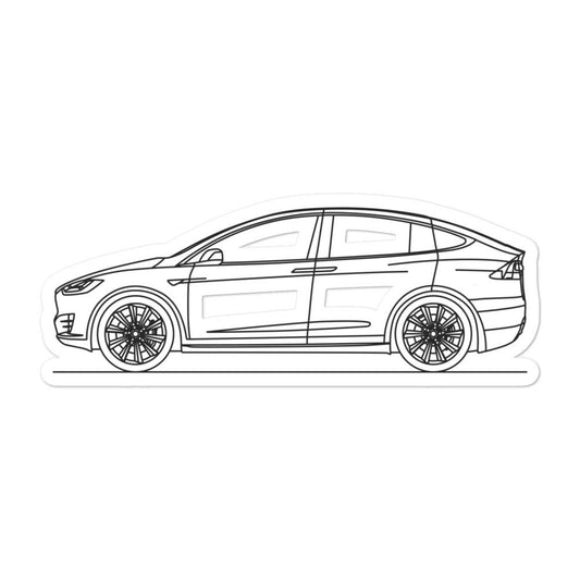 Tesla Model 3 Sticker – Artlines Design