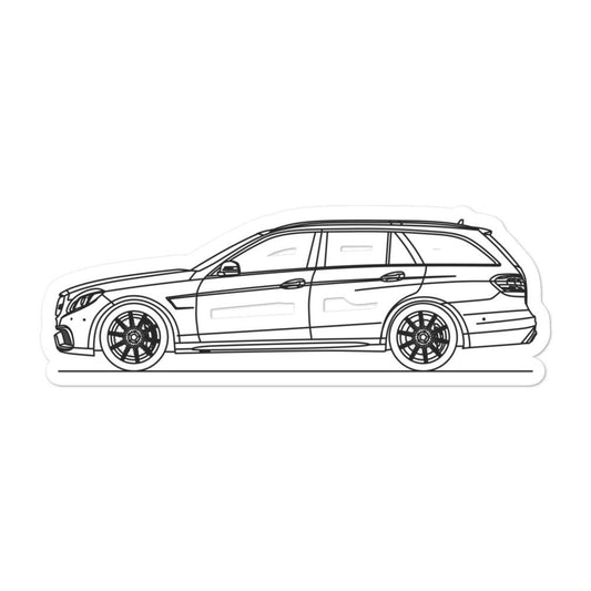 Mercedes-Benz 500 E W124 Sticker – Artlines Design