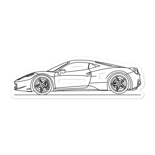Ferrari 458 sticker – Auto Tooned