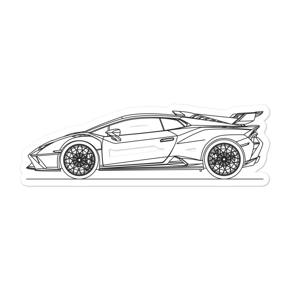 Download Lamborghini Huracan Sto Sticker Artlines Design