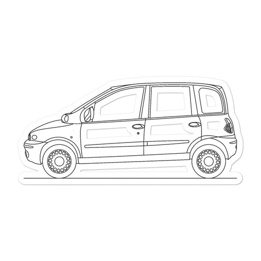 Fiat Panda 4x4 141 Sticker – Artlines Design