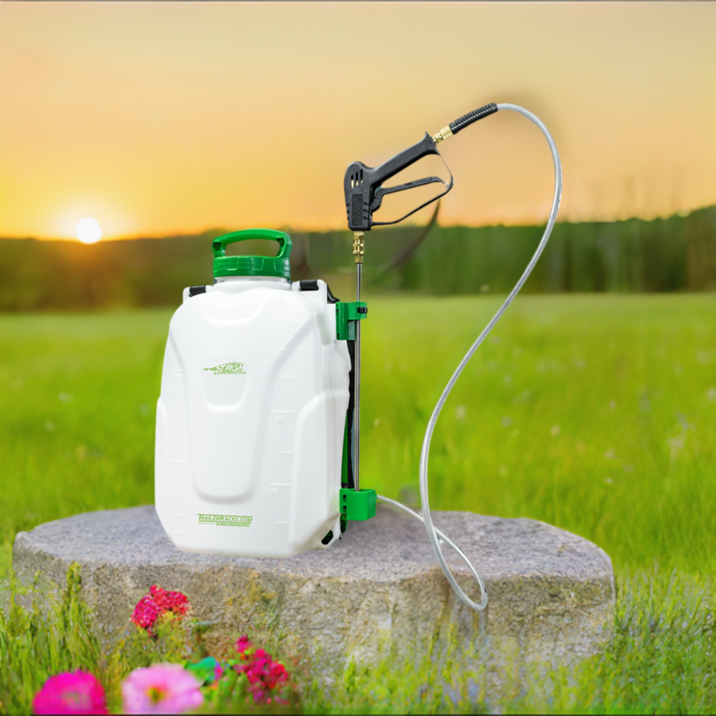 🌿 "Strom® QA101 Battery-powered Backpack Sprayer: Effortless Precision for Your Landscaping Needs - Order Now!"