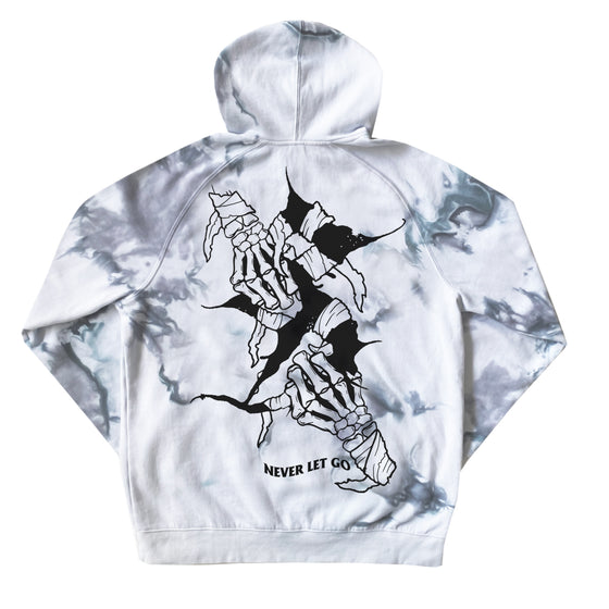 Zeds Dead Never Let Go Tie Dye Hoodie Zeds Dead Official Shop