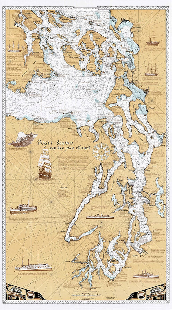 Whidbey Island Nautical Chart