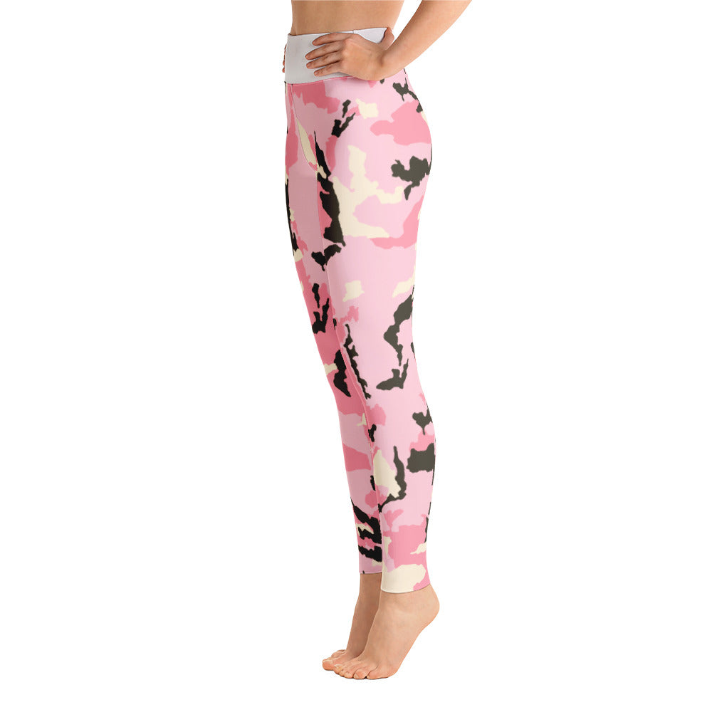 Pocketed Pink Camo Leggings – CEswOle