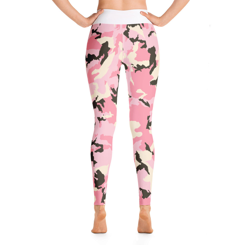 Pocketed Pink Camo Leggings – CEswOle