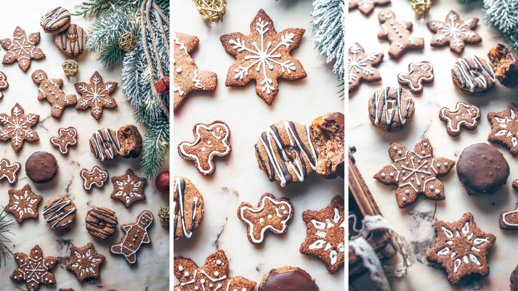 Biscotti Di Natale Decorati Senza Glutine E Burro Omini Di Pan Di Ze D A Videoricette