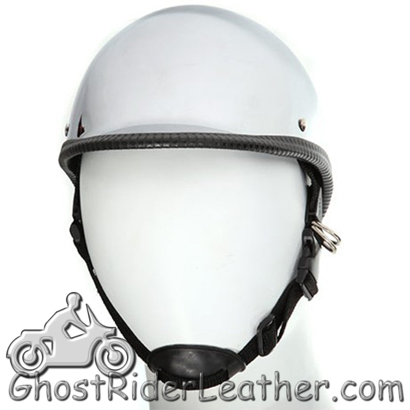 Chrome Polo Jockey Novelty Motorcycle Helmet - SKU GRL-HC104-DL – Ghost Rider Leather