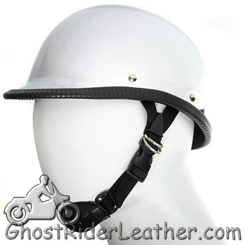 Chrome Polo Jockey Novelty Motorcycle Helmet - SKU GRL-HC104-DL – Ghost