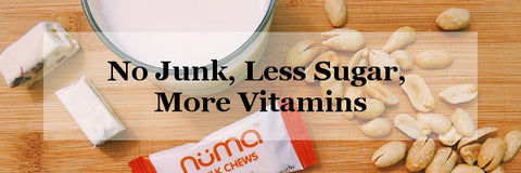 no junk less sugar more vitamins